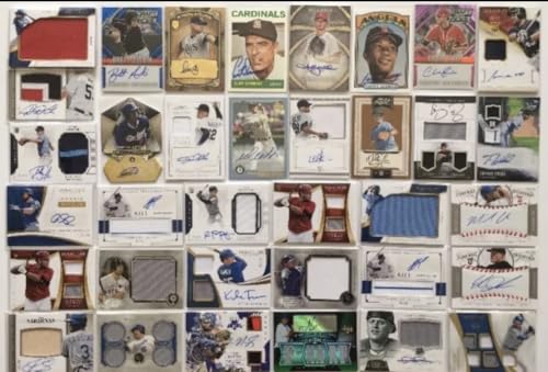 Baseball Sports Card Mystery Pack | Contains 6 Cards | 1x Autograph/Relic | 2X Rookie Cards | 3X Miscellaneous Cards Guaranteed