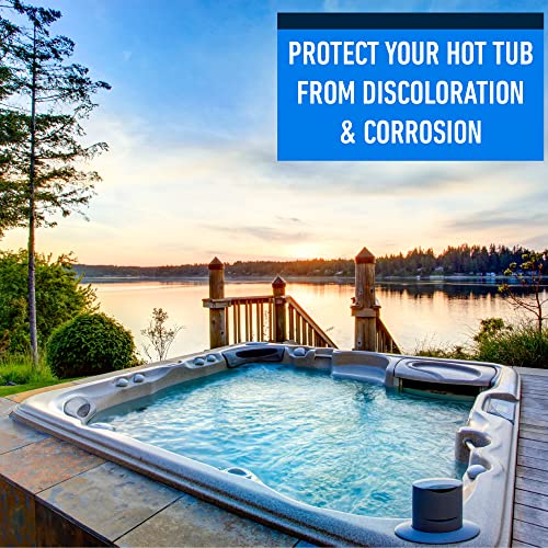 Essential Values Hot Tub Foam Eliminator - 2 Pack Pool & Spa Defoamer (32oz/ Bottles) - Eliminate Foam Without Harsh Hot Tub Chemicals - Safe Silicone AntiFoam