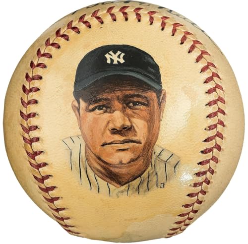 Magnificent Babe Ruth Single Signed 1948 American League Baseball PSA DNA COA - Autographed Baseballs