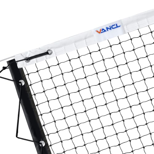 VANCL Professional Pickleball Replacement Net – 22' x 3' Heavy Duty Tournament-Grade Net for Indoor & Outdoor Courts – Fits Standard Posts, Official Regulation Size (Net Only, Black)