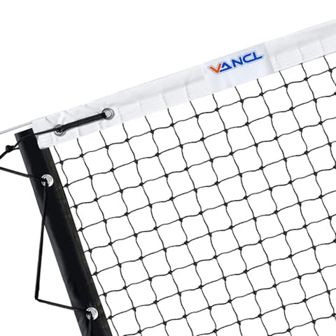 VANCL Professional Pickleball Replacement Net – 22' x 3' Heavy Duty Tournament-Grade Net for Indoor & Outdoor Courts – Fits Standard Posts, Official Regulation Size (Net Only, Black)