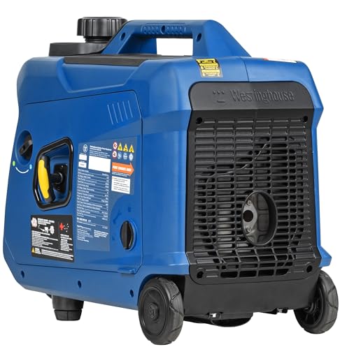 Westinghouse 4000 Peak Watt Super Quiet Dual Fuel Portable Inverter Generator, Remote Electric Start, Gas & Propane Powered, RV Ready, CO Sensor, Parallel Capable