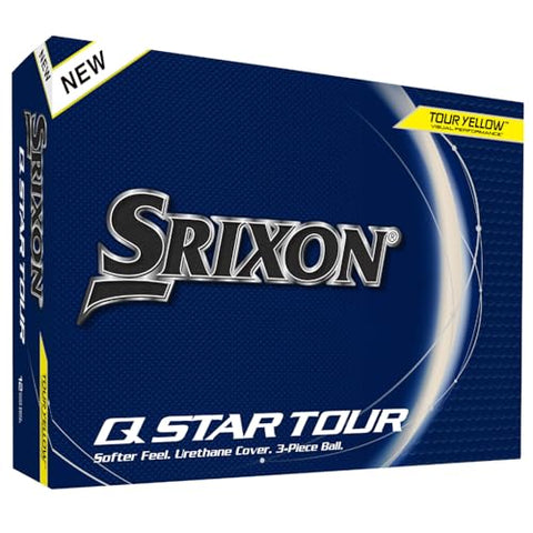 Srixon Q Star Tour 5 Golf Balls, Yellow