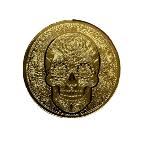 1/100 oz .9999 Fine Gold – Special Edition Day of The Dead Design #1 (Sealed in Capsule)