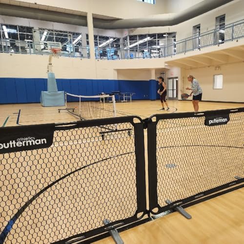 Putterman Portable Court Divider for Pickleball Courts (2 Pack)