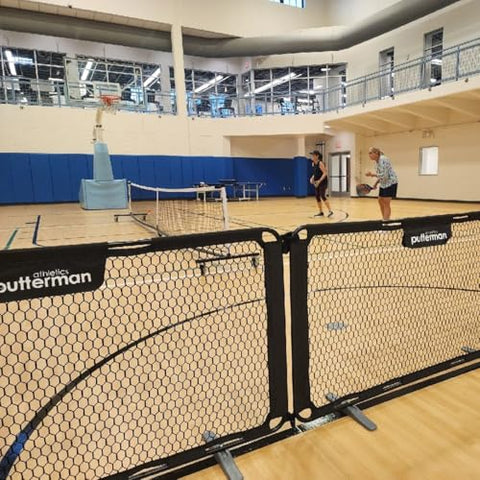 Putterman Portable Court Divider for Pickleball Courts (2 Pack)