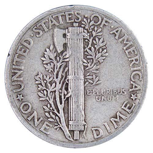 1938 Mercury Dime VF Very Fine 90% Silver 10c US Coin Collectible