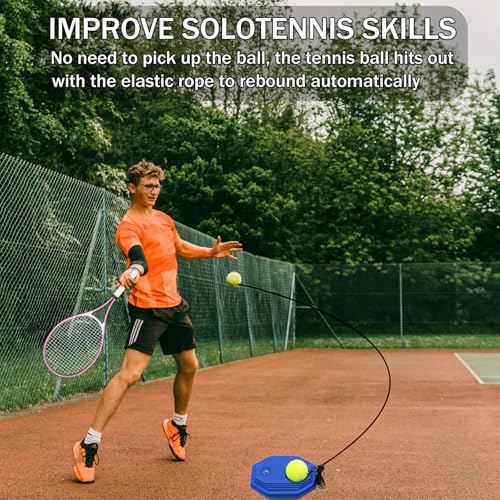 ZHUOKECE Tennis Rackets for Adult, 2 Players Adult Recreational Tennis Rackets Set for Beginners and Professional with 4 Tennis Balls, 3 Overgrips, 1 Tennis Bag (Pink)