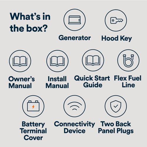 Generac 26kW Home Standby Generator with 200 amp transfer switch, cellular connectivity, easy to use, whole house power backup, smart outage solution.