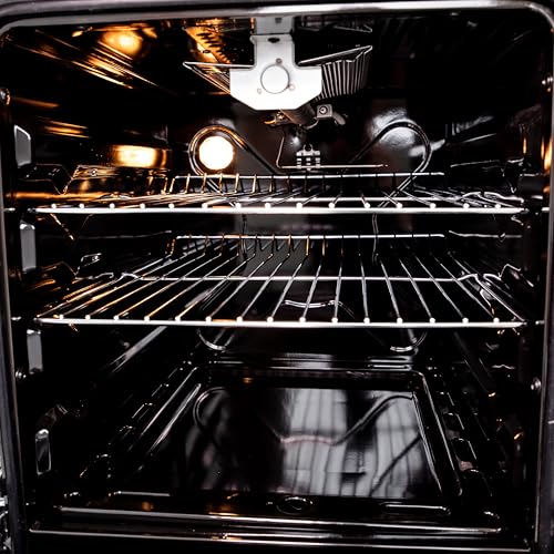 Avanti Gas Range Oven, Compact Freestanding Design, 4 Sealed Burners with Electronic Ignition, 2.1 Cu.Ft. Capacity Features Framed Glass Door Storage Drawer Broiler and Accessories, 20-Inch, White