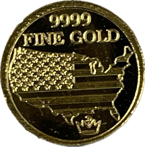 1/100 oz .9999 Fine Gold – American Bald Eagle Design (Sealed in Capsule)