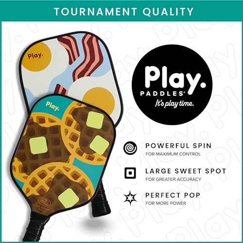 Pickleball Paddles Pickleball Paddles Set of 2 Carbon Fiber - USAPA Approved Pickleball Racket | Polymer Honeycomb Composite Core | Hyper-Grip™ Surface with Graphite Face & Cushioned Grip