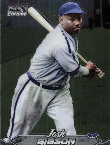 2024 TOPPS STADIUM CLUB CHROME #107 JOSH GIBSON OTHER BASEBALL OFFICIAL TRADING CARD OF MLB