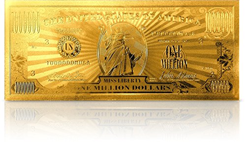 American Art Classics Gold Million Dollar Bill Commemorative