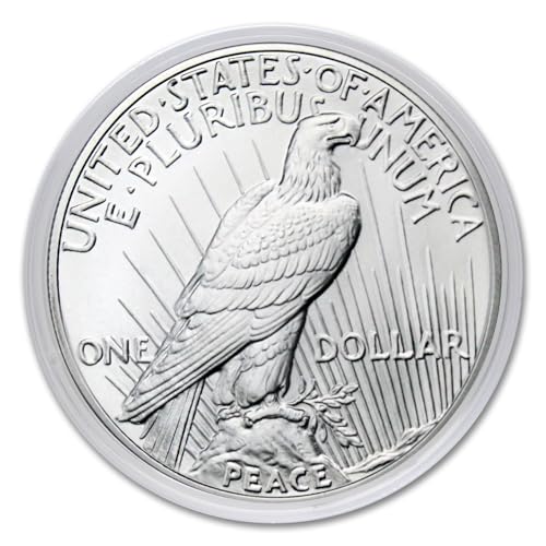 2025 - American Silver Peace Dollar Coin Brilliant Uncirculated with Original Government Packaging $1 BU