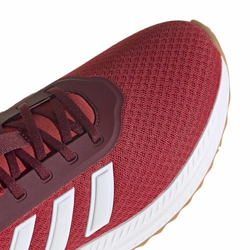 adidas Men's X_PLR Path, Collegiate Red/White/Collegiate Burgundy, 10.5
