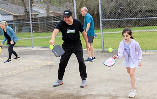 Pickleball Trainer, Pickleball Rebounder for Solo Training Anywhere, Durable, Portable, Easy Set Up