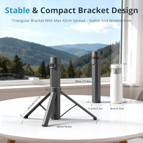 Starlink Mini Battery Pack– 166Wh/45,000mAh Power Bank Up to 6-Hour Runtime, All-in-One Battery & Tripod Stand, Stable Output for Outdoor Camping & Remote Work, IP67 Waterproof