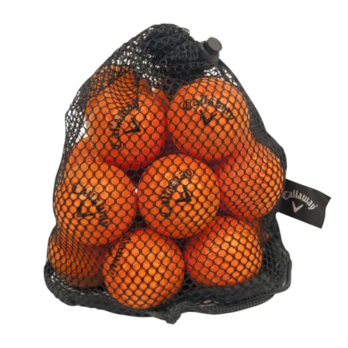 Callaway HX Soft Flight - Foam Practice Golf Balls, Orange (9 Pack)