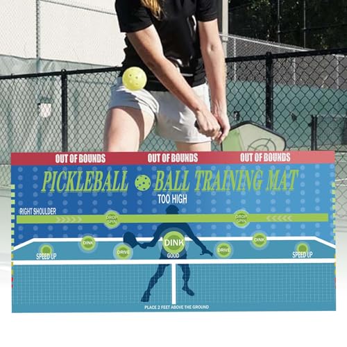 rockible Pickleball Dink Pad for Wall Pickleball Practice Rebounder Enhance Pickleball Skill Official Dink Pad for Room Exercise Yard
