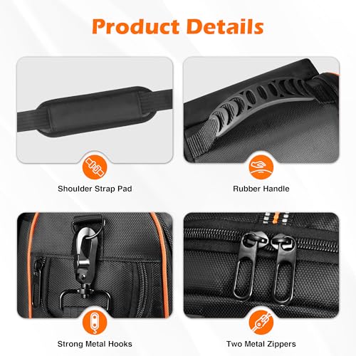 TATAVR Carrying Case Compatible with Jackery Portable Power Station Explorer 300, 293Wh Backup Lithium Battery,Solar Generator Protective Shoulder Bag Storage Cover for Outdoors Camping Travel Hunting