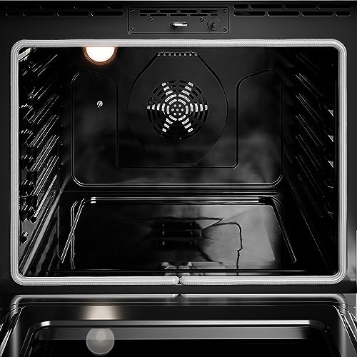 Kenmore Front Control Electric Range Oven with 5 Cooktop Elements with 7 Cooking Power Options, True Convection, Steam and Self Clean, Freestanding Oven, 4.8 cu. ft. Capacity Stainless Steel