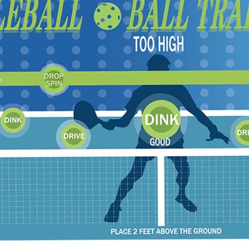 rockible Pickleball Dink Pad for Wall Pickleball Practice Rebounder Enhance Pickleball Skill Official Dink Pad for Room Exercise Yard