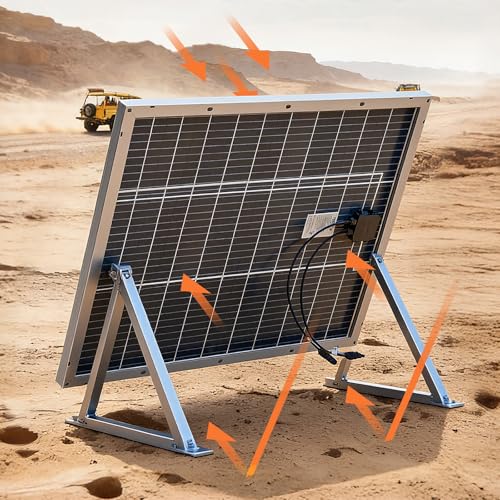 VEVOR 2PCS 100W Bifacial Solar Panels, 23% High-Efficiency N-Type Monocrystalline PV Module with MC4 Output & Aluminum Frame, IP67 Waterproof Solar Panel for Car Boat RV Flat Rooftop Off-Grid