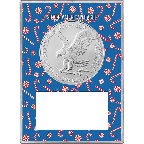 2026 U.S. Silver Eagle 1 oz Brilliant Uncirculated in Christmas Santa Gift Holder Dollar Uncirculated US Mint