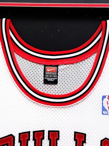 Michael Jordan Autographed Framed White Jersey "Best Wishes" JSA #YY39497