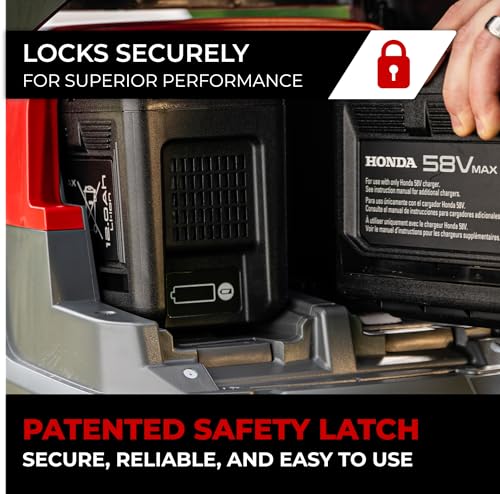 Honda DP50120 12Ah Lawn Mower Battery for HRN-BV, HRX-BV, HRX-BE, HRC-BE Variable Speed Self Propelled Lawn Mowers, Patented Connection for More Reliable Operation (DP50120CBNA)