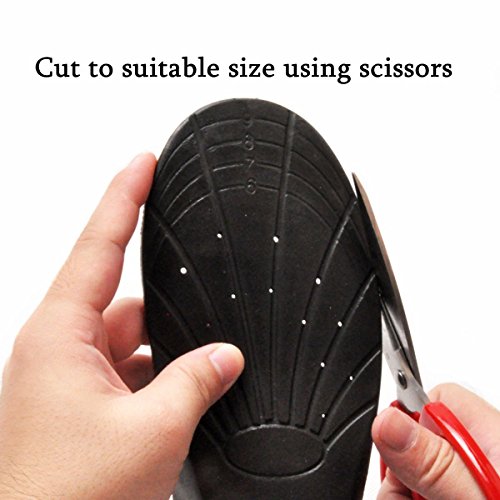 Shoe Insoles, Memory Foam Insoles, Providing Excellent Shock Absorption and Cushioning for Feet Relief, Comfortable Insoles for Men and Women for Everyday Use, L,（US M: 8-12/W: 10-15）