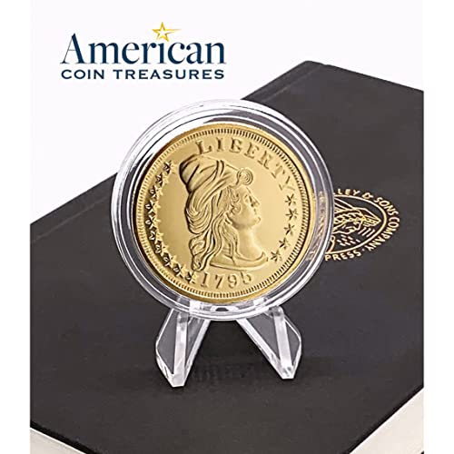 American Coin Treasures 1795 P Small Gold Eagle $5 American Mint State