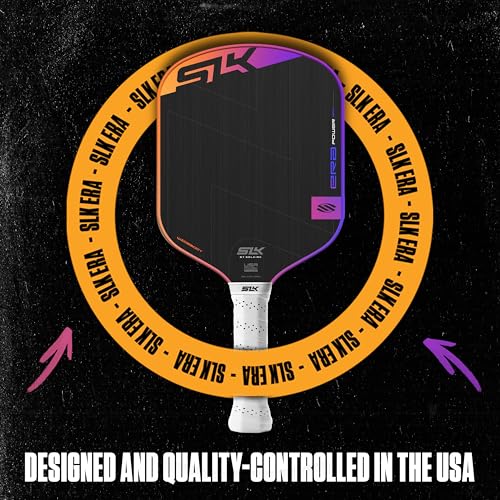 Selkirk Sport SLK ERA Power Pickleball Paddle | Carbon Fiber & Fiberglass Hybrid Face for Power, Spin & Control | Dynamic Fusion Core | Professional Pickleball Paddles | Widebody Sunset