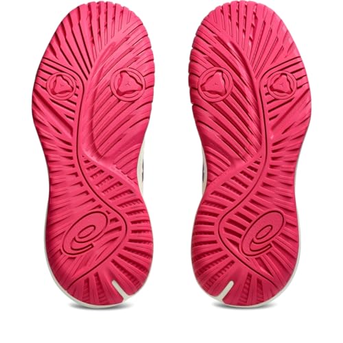 ASICS Women's Gel-Challenger 15 Tennis Shoes, 7.5, Cream/Bright Rose