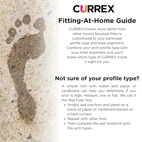 CURREX PICKLEBALLPRO Insoles for Pickleball Shoes – Arch Support Inserts w/Super Grip Surface & Premium Heel Cushioning, Helps Improve Foot Stability – for Men & Women– High Arch, Small