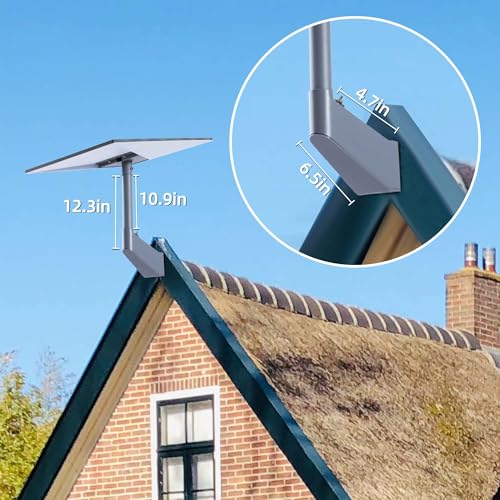 Starlink Gen 3 Mount Starlink V3 Mount Kit, Pole Mount, Roof Mount, Short Wall Mount. Starlink Gen 3 Pole Bracket and Complete Mounting Kit, perfect for holding your Starlink V3 Standard Antenna(Grey)