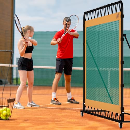 MR Multi-Sport Rebounder 12'x6', Adjustable Tilt Net, Bounce Back Net for Tennis, Pickleball, Lacrosse, Hockey, Softball, Baseball