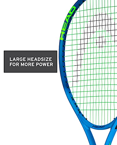 HEAD Ti. Conquest Tennis Racquet – Nano Titanium Technology, Oversized 108 sq in Head, Lightweight O-Beam Construction – Pre-Strung Beginner & Recreational Tennis Racquet
