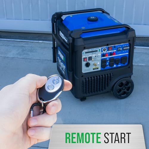 DuroMax XP11000iH 11,000-Watt Dual Fuel Portable Digital Inverter Generator - Gas & Propane, Remote Electric Start, Transfer Switch Ready, RV & Emergency Ready
