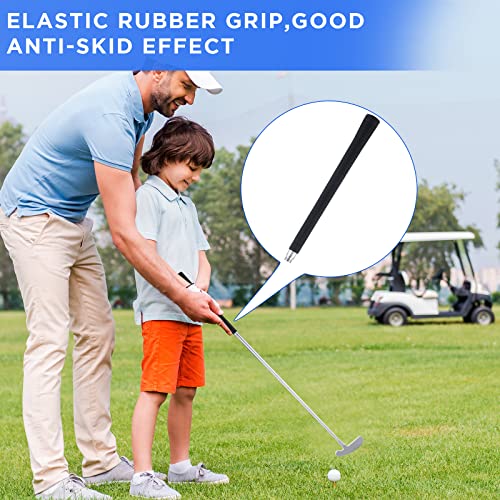 Wettarn 3 Sets Golf Putter Two Ways for Men Women Kids Club with 6 Practice Golf Balls for Left or Right Handed Golfers Indoor Outdoor(Black)