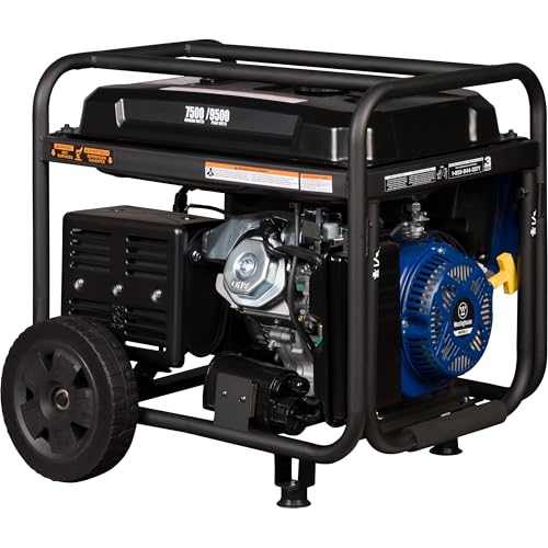 Westinghouse 9500 Peak Watt Home Backup Portable Generator, Remote Electric Start with Auto Choke, Transfer Switch Ready, Gas Powered, CO Sensor