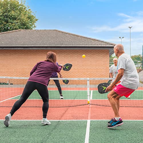 Vermont Pickleball Posts [Regulation Size] - IFP Certified Round or Square Posts with Optional Ground Sockets | Posts ONLY (Without Ground Sockets, Round Posts)