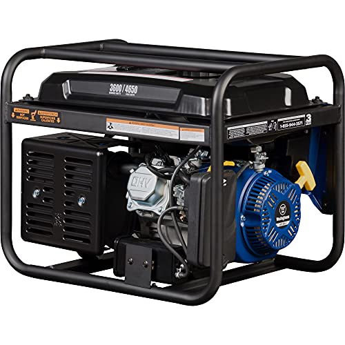 Westinghouse 4650 Peak Watt Portable Generator, RV Ready 30A Outlet, Gas Powered, CO Sensor