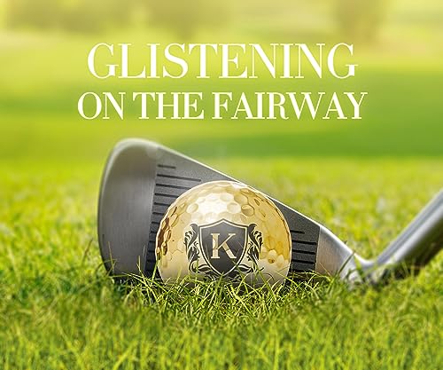 CybGene Golf Gifts for Men Unique, Personalized Colored Golf Balls, Cool Accessories for Golfers, Golf Lovers, for Birthday and Christmas