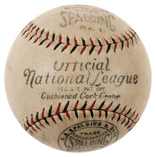 Magnificent Babe Ruth & Lou Gehrig Dual Signed 1927 National League Baseball JSA - Autographed Baseballs