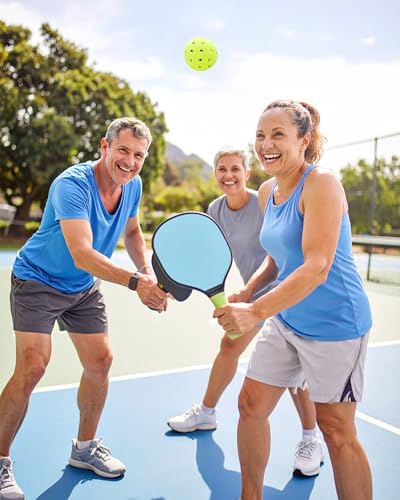 STENCILIT Pickleball Court Stencil Kit for Concrete - Thick Plastic, Half-Court Kit for Driveway & Concrete, Reusable, Easy Assembly, for a 44’ Long and 20’ Wide Court