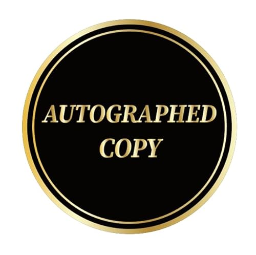 1.5 inch 300PCS Autographed Sticker Autographed by The Author Stickers for Paperback Books Novels