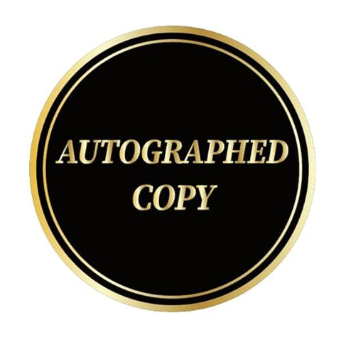 1.5 inch 300PCS Autographed Sticker Autographed by The Author Stickers for Paperback Books Novels