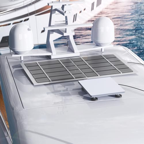 NovaKits Starlink Mini Magnetic Car Mount, Quick Release Flat Roof Mounting Kit, 2-Inch Low-Profile Design, Aluminum Alloy, Portable, Durable & Weather-Resistant, for RV, Van, Truck, Boat & Yacht